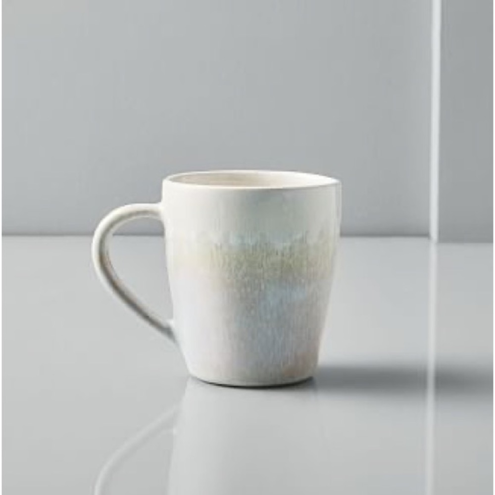 West elm Reactive Glaze Stoneware Mugs Set of 4
